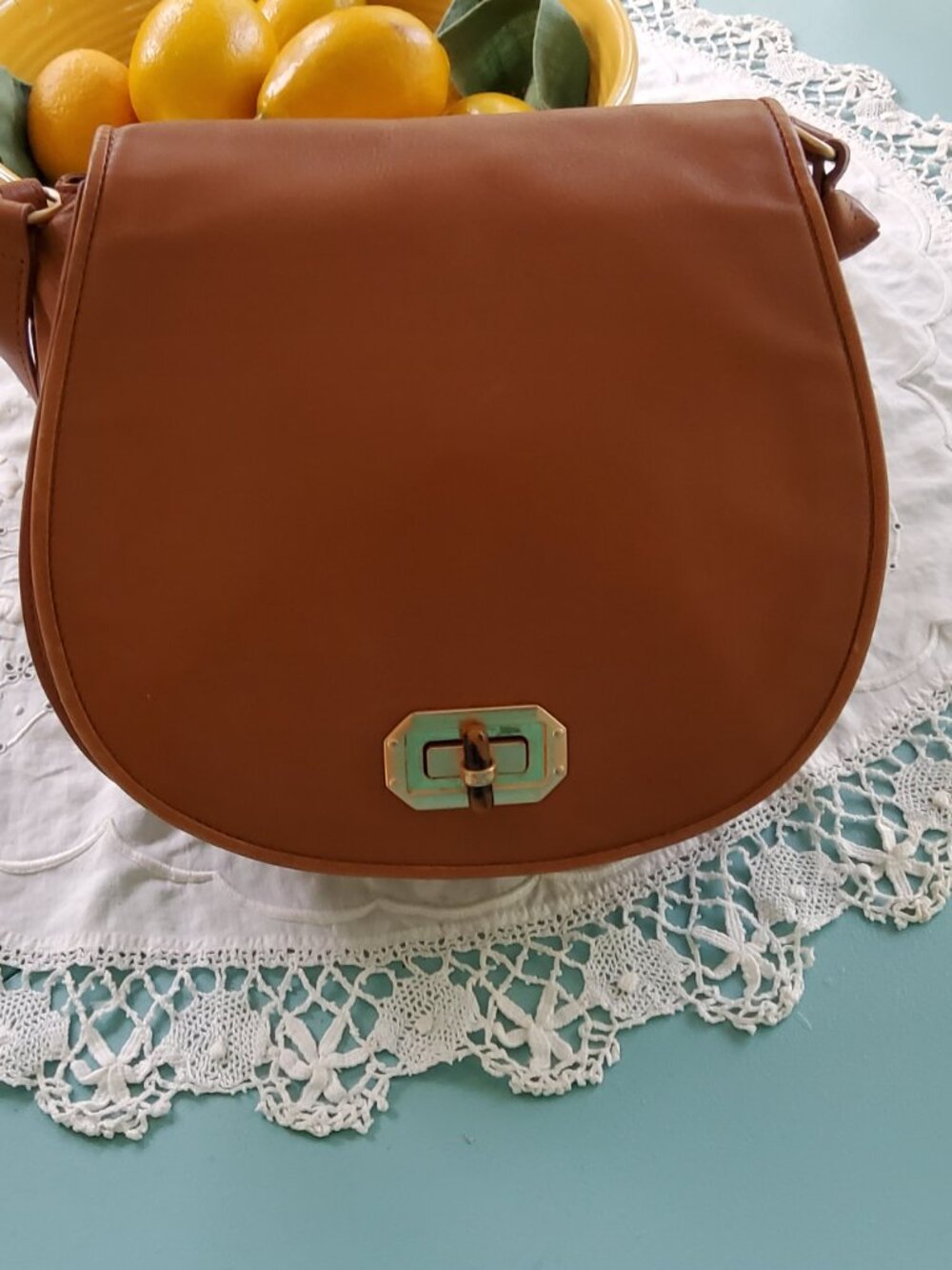 Foley + Corinna Leather Saddle Bag